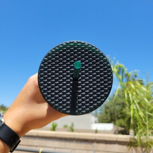 Starbucks 2022 Jelly Tinted Bling Dark Green Studded Cold Cup Tumbler 24oz - Picture 2 of 6